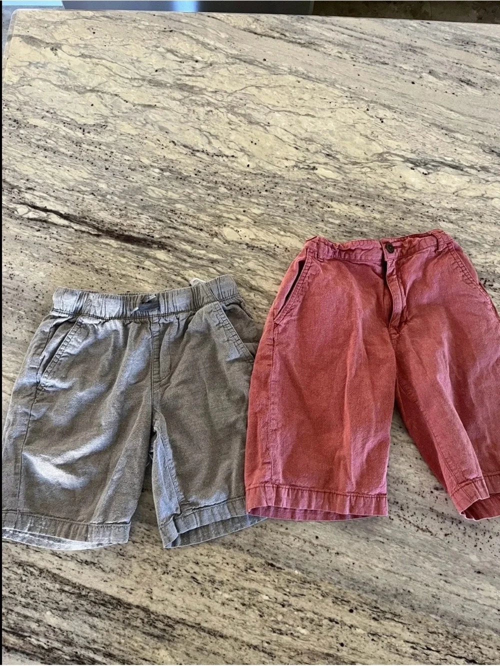 Old Navy Kids Shorts Cotton Boys Youth Size 8 and 10 Lot of 2